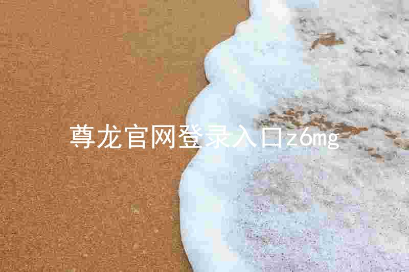尊龙官网登录入口z6mg